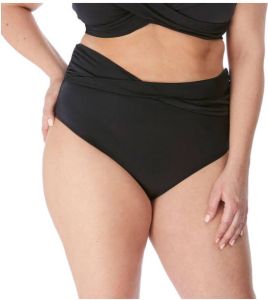 Elomi +size bikinibroekje Magnetic zwart