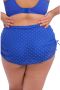 Elomi +size crochet bikinibroekje Bazaruto met rokje blauw - Thumbnail 1