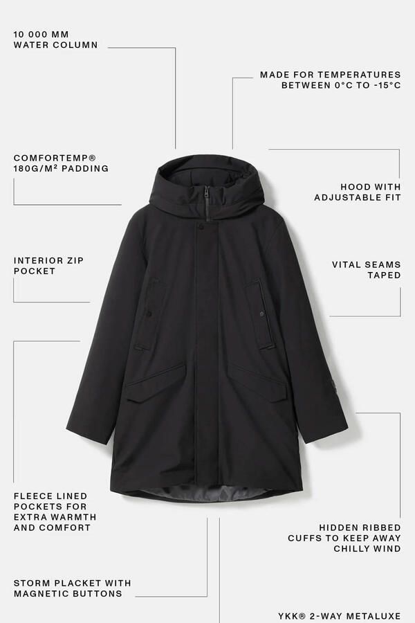 Elvine ALRIK winterparka zwart - Foto 2