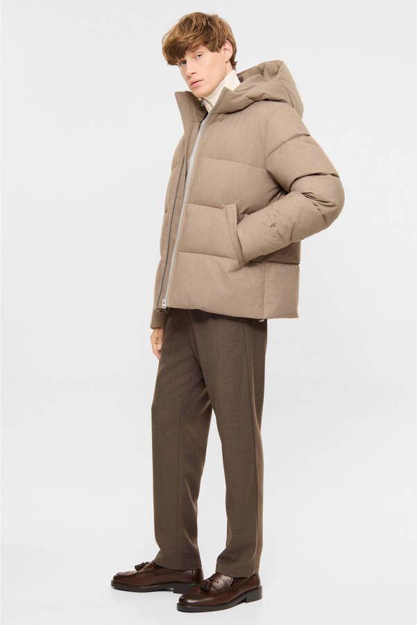 Elvine BJARNE pufferjas beige - Foto 3