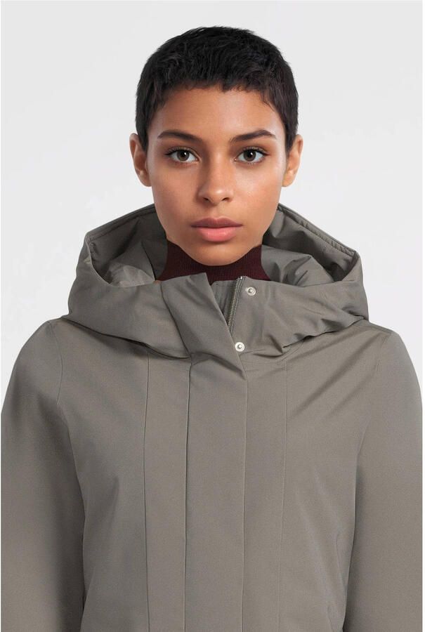 Elvine Stijlvolle Gewatteerde Jas voor Vrouwen Gray Dames - Foto 5