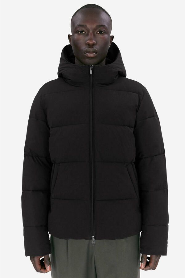 Elvine Zwarte winterjas Black Heren - Foto 2