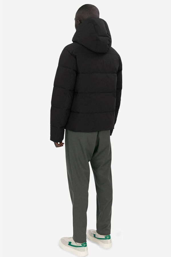 Elvine Zwarte winterjas Black Heren - Foto 1