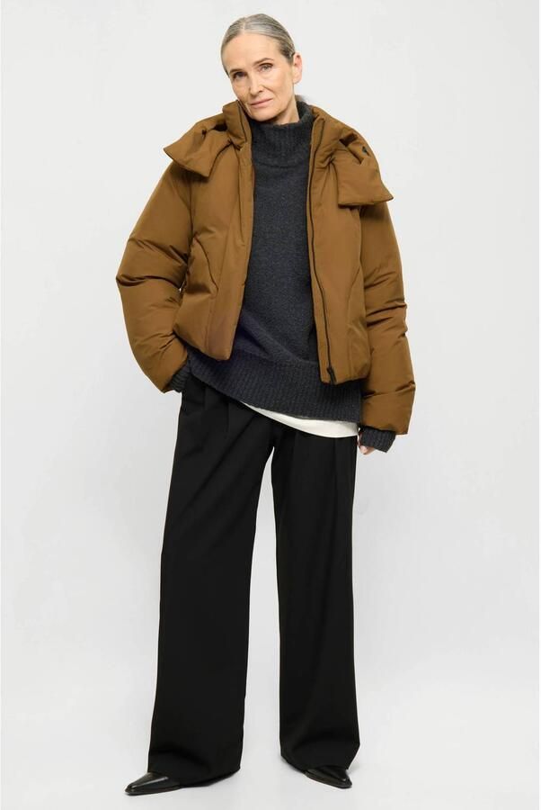 Elvine pufferjas camel - Foto 2