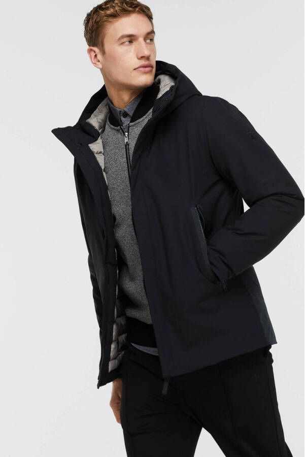 Elvine gewatteerde jas VHINNER dark navy