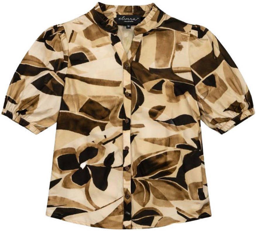 Elvira Collections blouse bruin - Foto 2