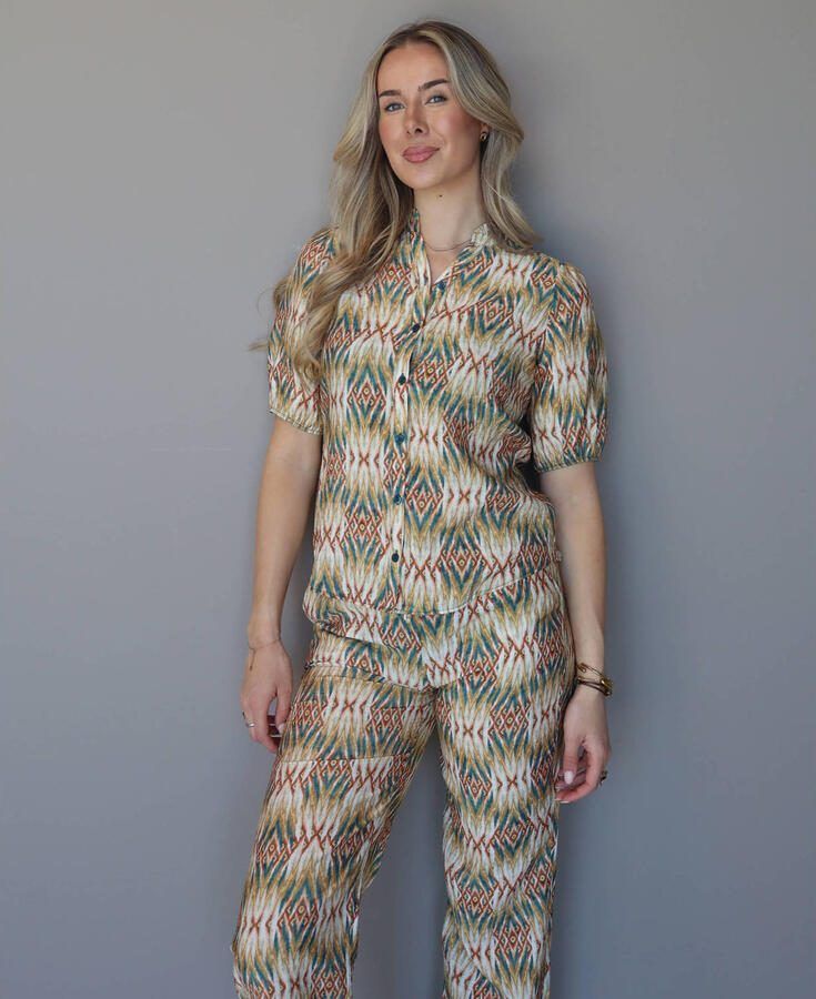 Elvira Collections blouse groen - Foto 2