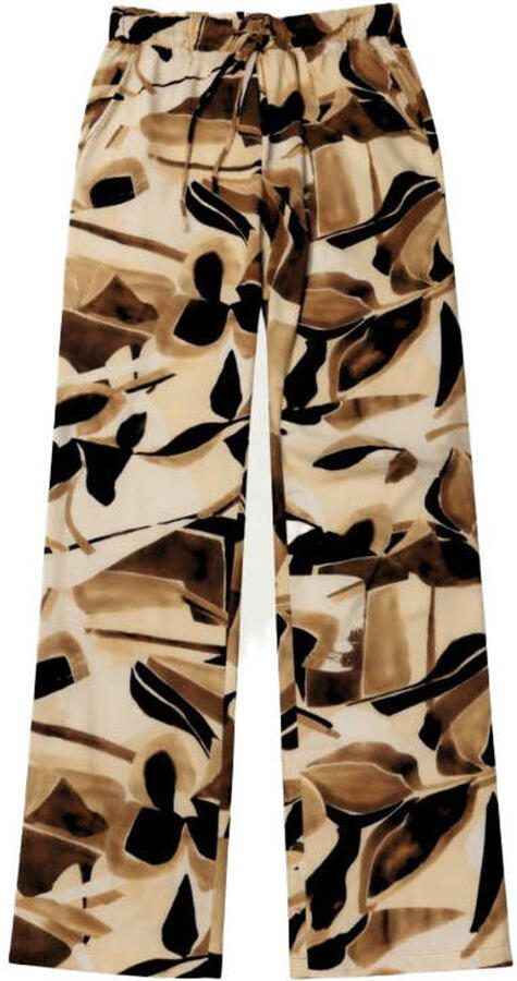 Elvira Collections high waist broek zwart