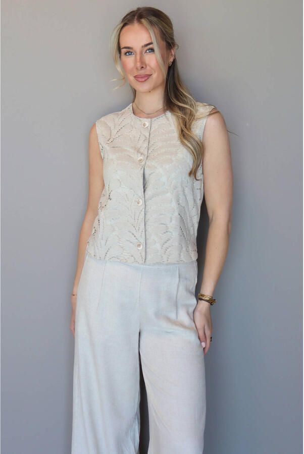 Elvira Collections top beige