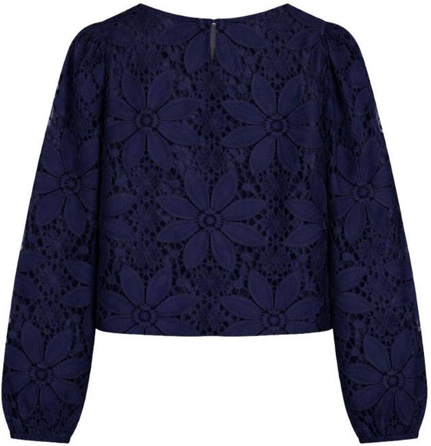 Elvira Collections top donkerblauw