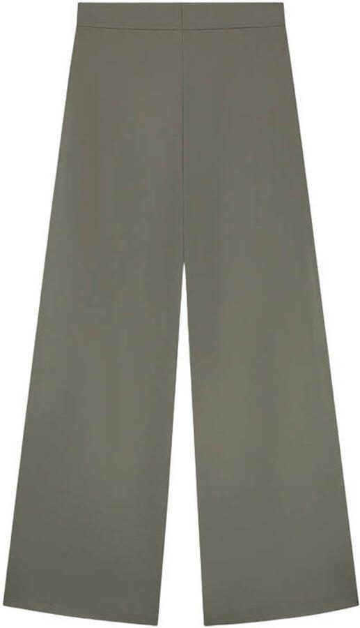 Elvira Collections wide leg high waist casual broek kaki - Foto 2
