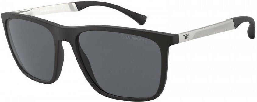 Emporio Armani Verhoog je stijl met Ea4150 zonnebril Black Unisex