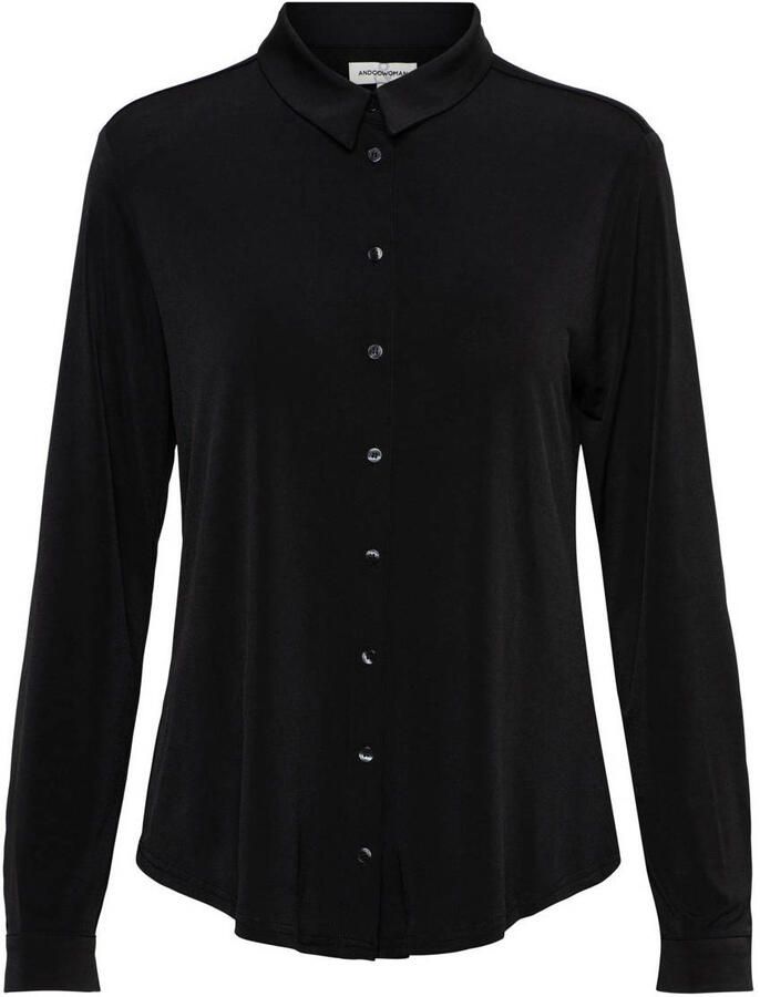&Co Woman blouse zwart