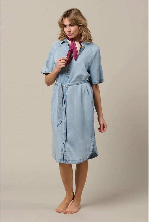 &Co Woman blousejurk lichtblauw - Foto 3