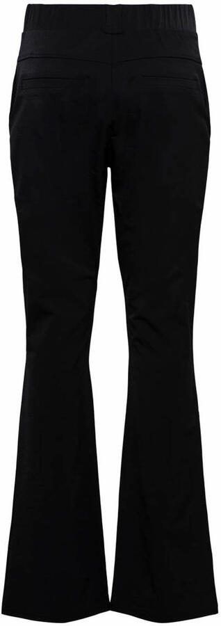 &Co Woman flared broek van travelstof PENELOPE FLARE TRAVEL zwart - Foto 2