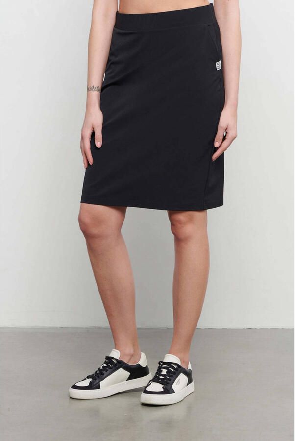 &Co Woman jersey kokerrok zwart - Foto 3