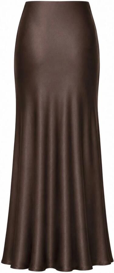 &Co Woman maxi rok bruin - Foto 2