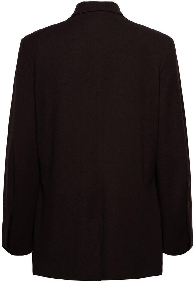 &Co Woman oversized blazer donkerbruin - Foto 2