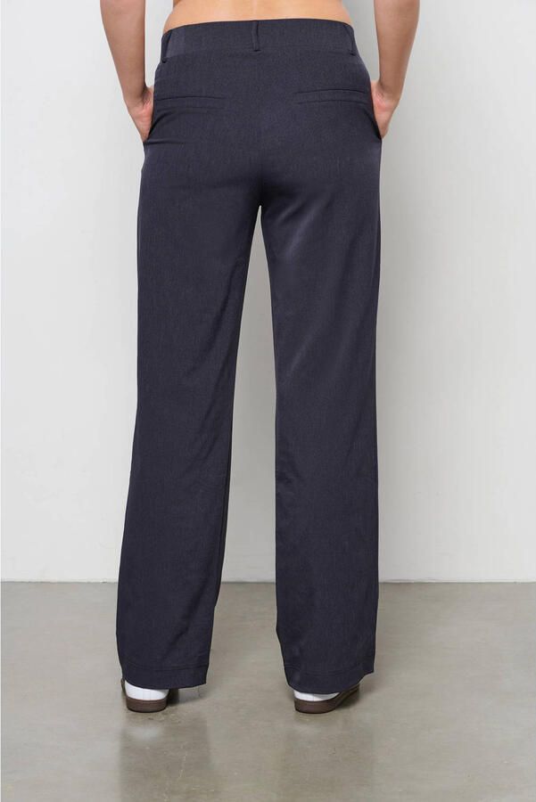 &Co Woman straight fit broek PATRICE TRAVEL antraciet - Foto 2