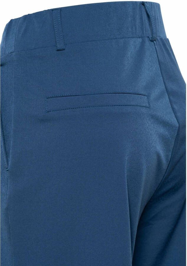 &Co Woman straight fit broek PATRICE TRAVEL blauw - Foto 2