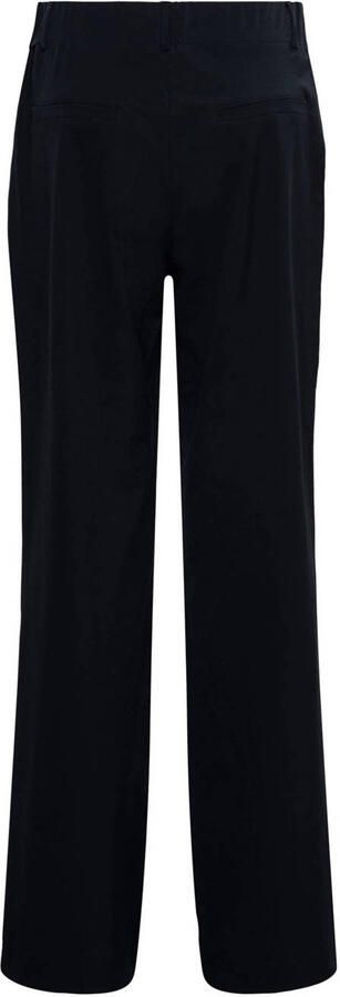 &Co Woman straight regular waist broek donkerblauw - Foto 3