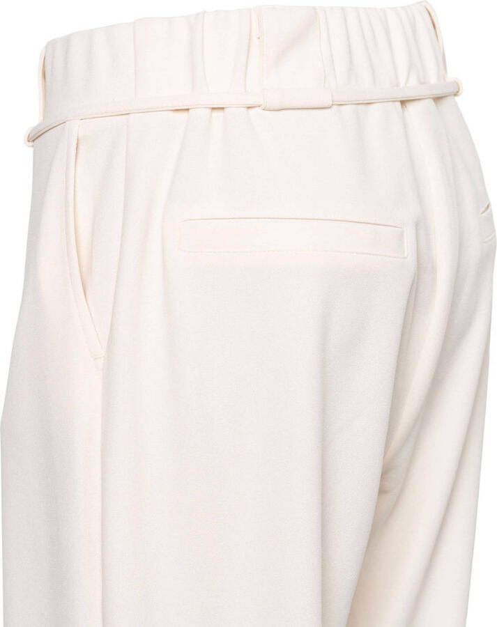 &Co Woman straight regular waist broek ecru - Foto 2
