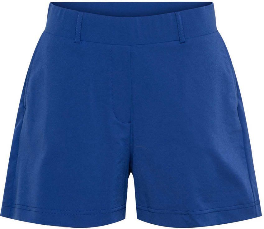 &Co Woman straight regular waist casual short blauw