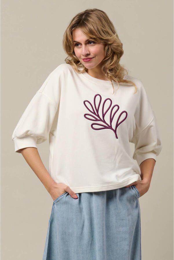 &Co Woman sweater ecru
