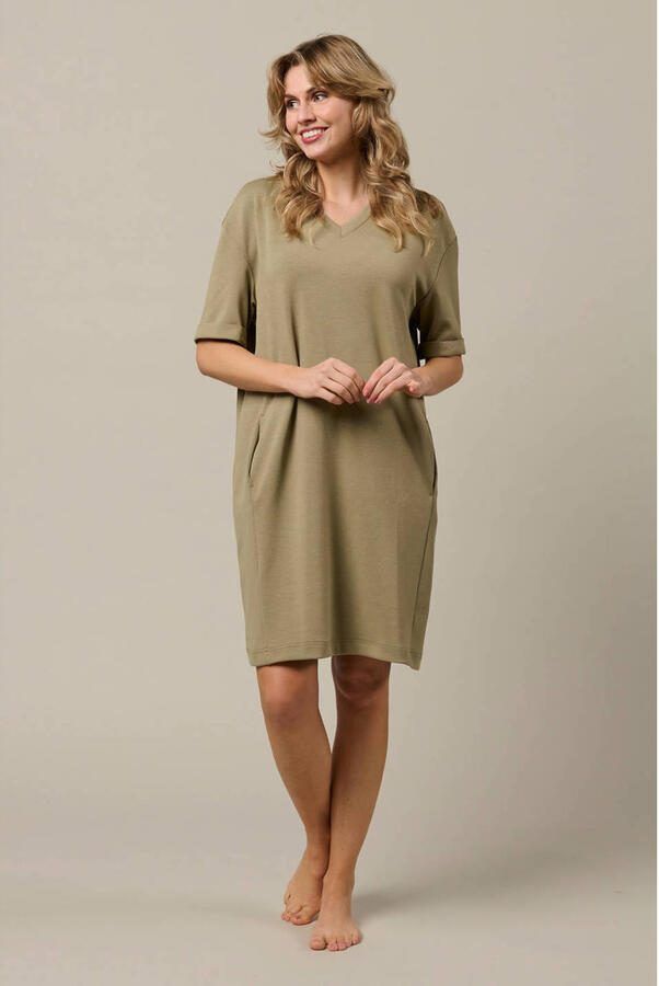 &Co Woman sweatjurk kaki