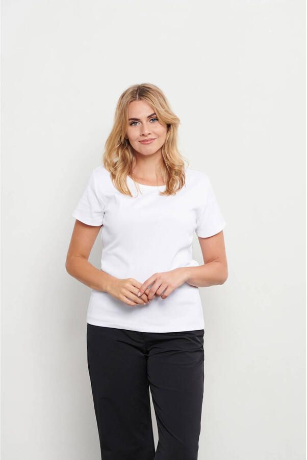 &Co Woman T-shirt ecru