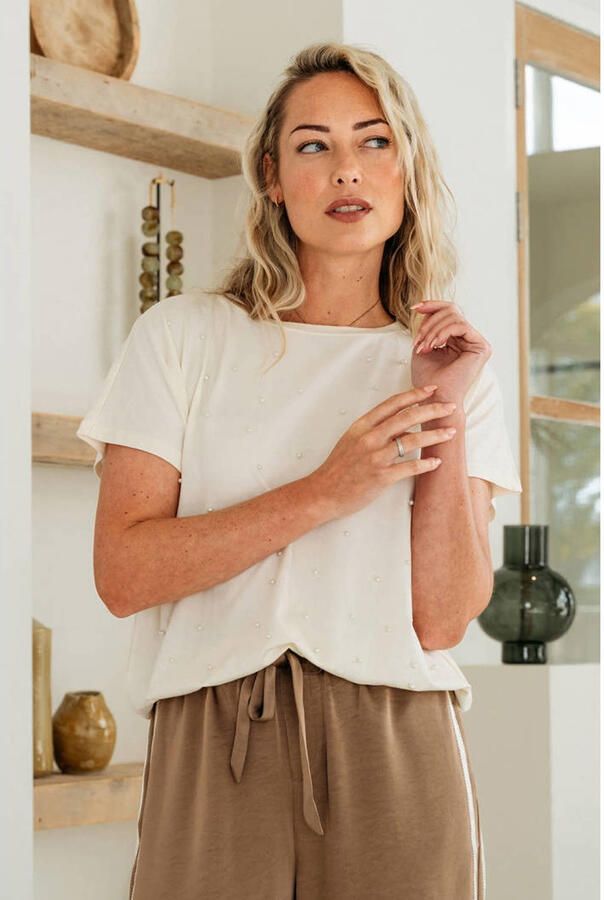 &Co Woman T-shirt wit - Foto 3