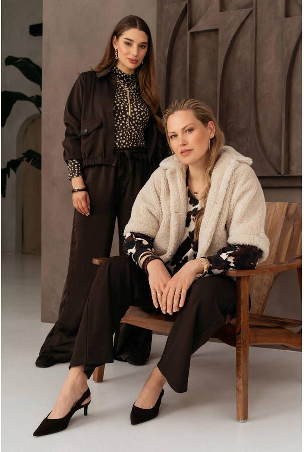 &Co Woman teddy jas ecru - Foto 3