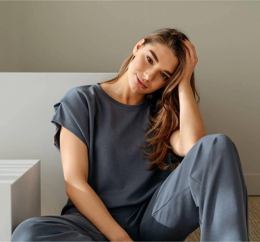 &Co Woman top blauw - Foto 2