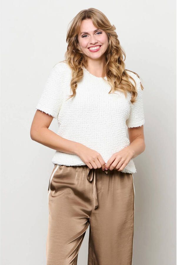 &Co Woman top met textuur