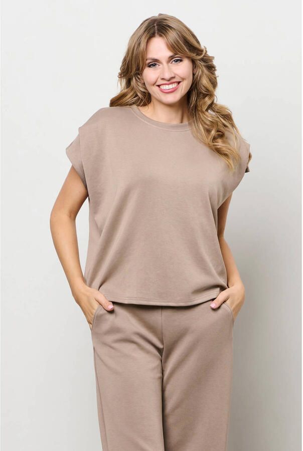 &Co Woman top taupe