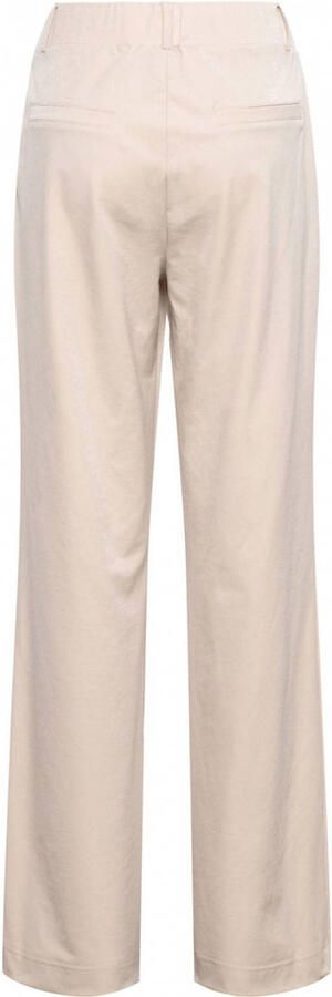 &Co Woman Broek Dames Recht Elegante tijdloze stijl Beige Dames - Foto 2
