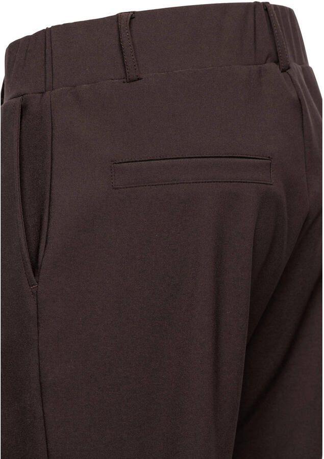 &Co Woman wide leg broek donkerbruin - Foto 2
