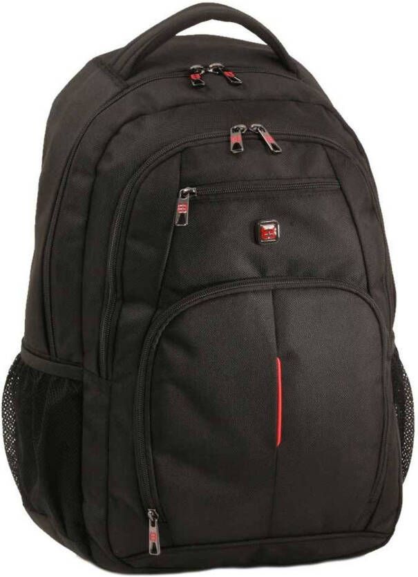 Enrico Benetti inch laptop rugzak Cornell zwart