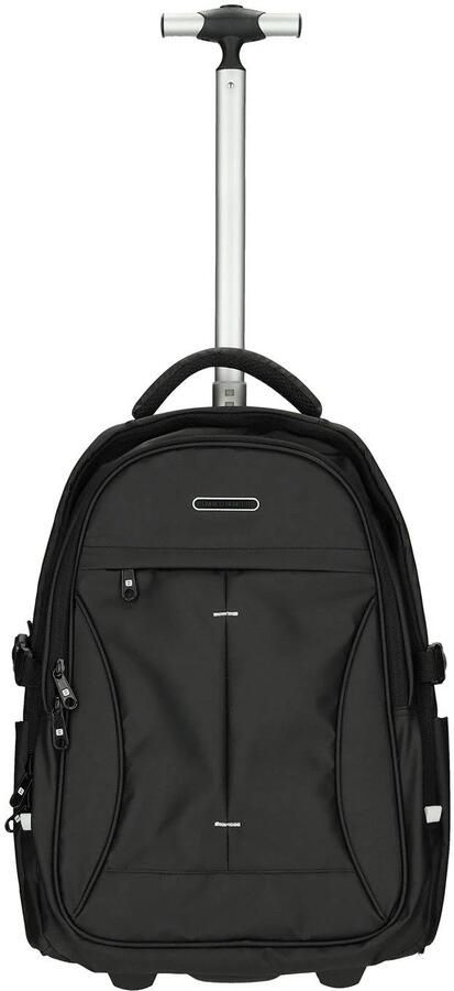 Enrico Benetti 17 inch laptop rugzak trolley zwart