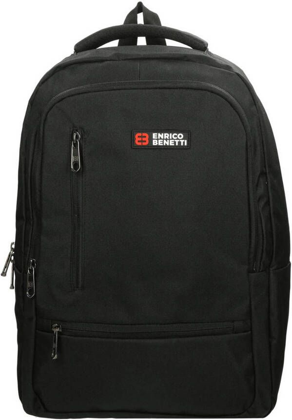 Enrico Benetti rugzak Hamburg 15 inch black