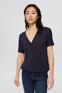 Esprit Collection Wikkelshirt in basic look