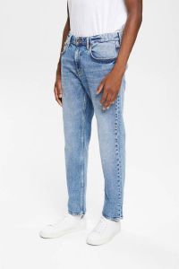 ESPRIT edc Men straight fit jeans blue medium wash