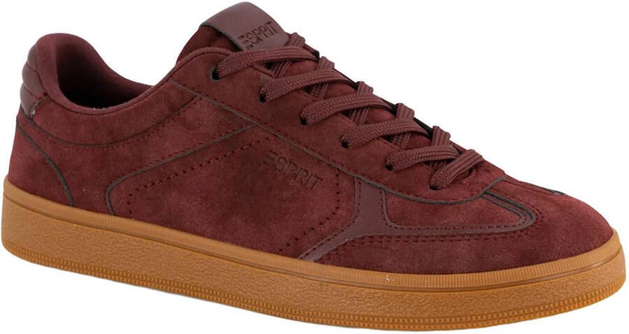 ESPRIT suèdelook sneakers bordeaux - Foto 3