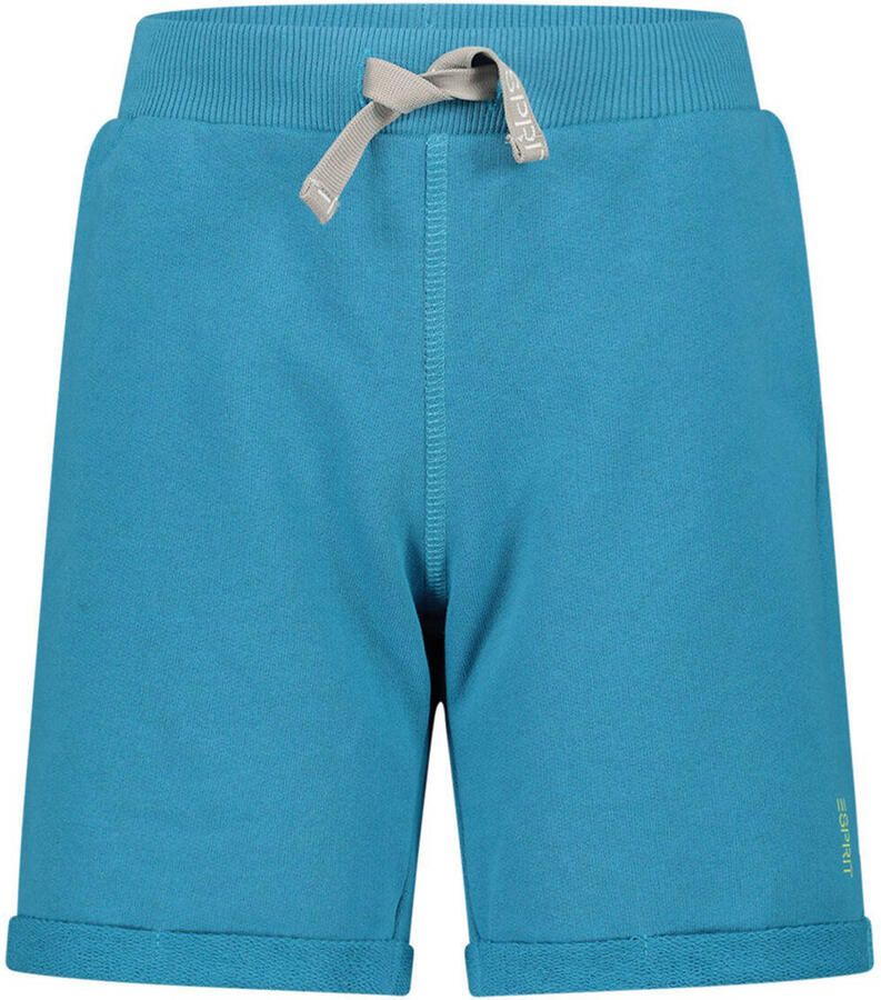 Esprit sweater + T-shirt + short geel Shirt + broek Blauw Logo 104-110 - Foto 2