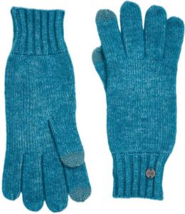 ESPRIT gebreide handschoenen blauw