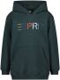 Esprit hoodie met logo donkergroen Sweater Logo 104-110 - Thumbnail 1