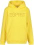Esprit hoodie met logo geel Sweater Logo 128 | Sweater van - Thumbnail 1