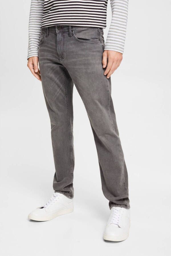 ESPRIT Men Casual slim fit jeans grey medium washed