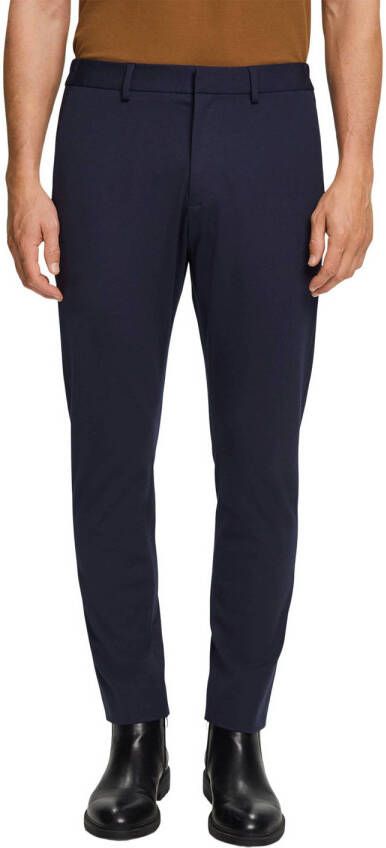 Esprit collection Regular fit pantalon met steekzakken model 'PIQU'