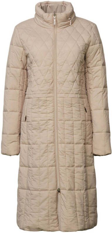 Esprit Collection Doorgestikte jas met deelbare ritssluiting